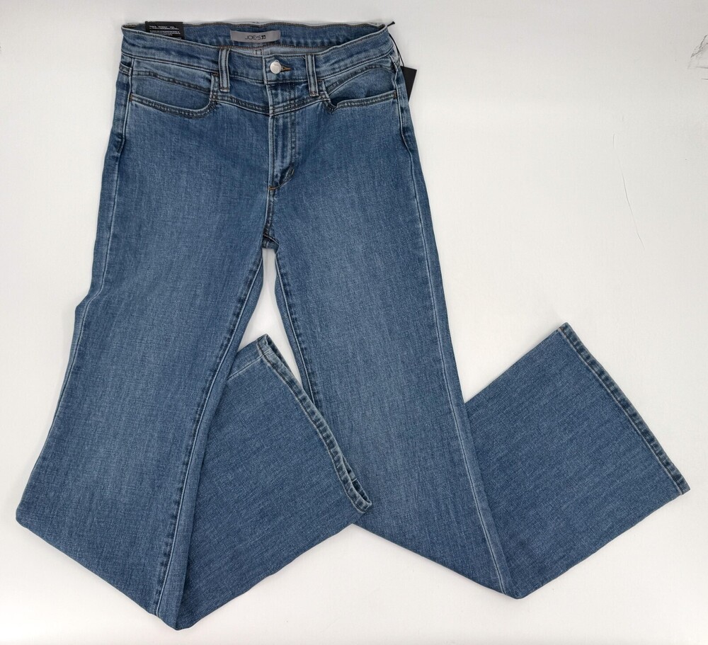 New Joes Jeans Womens 29 Blue High Rise Flare Anita Stretch Denim